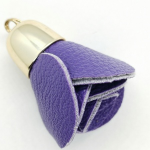 Flower Bag Charm-Purple